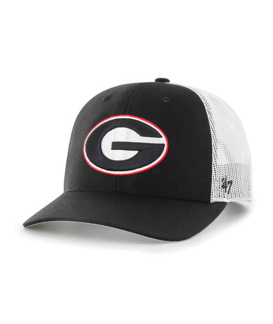 47 Brand GEORGIA BULLDOGS BLACK 47 TRUCKER