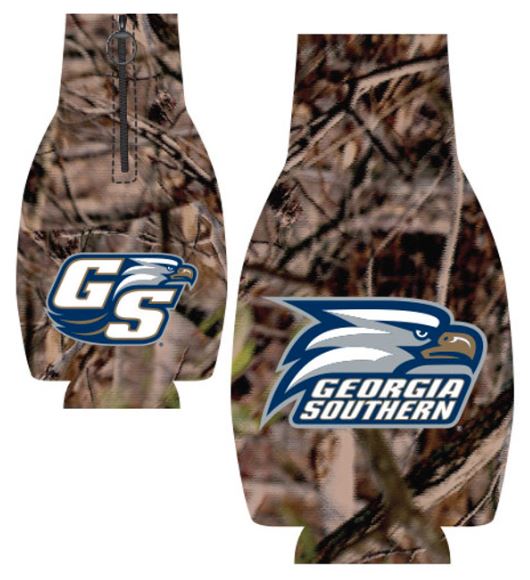 Jaymac Georgia Southern Camo Bottle Coozie