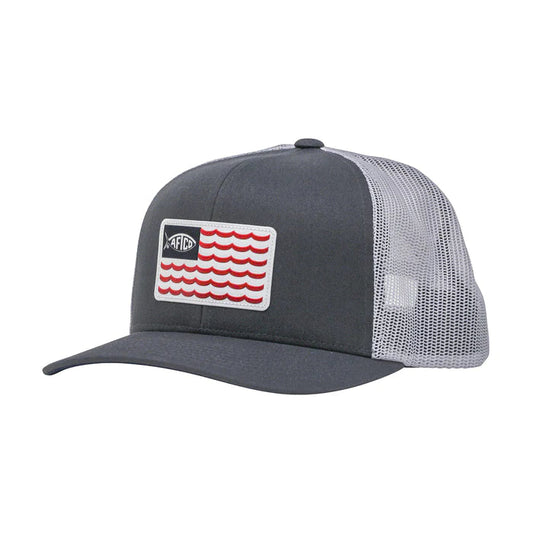Aftco Canton Trucker Hat Grey Aftco