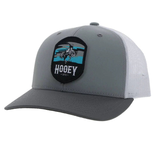 Hooey "CHEYENNE" GREY/WHITE SNAPBACK HAT Hooey