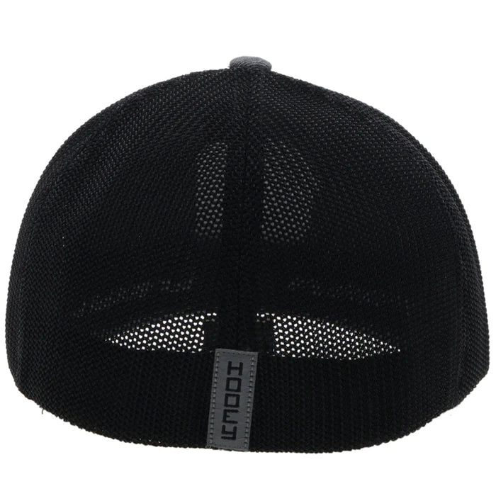 Hooey "CHEYENNE" FLEXFIT GREY/BLACK HAT Hooey