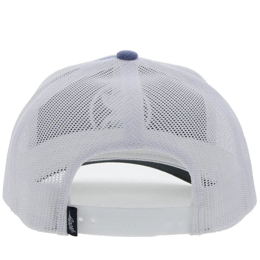 Hooey Classic Blue/White W/White Logo Trucker Hat Hooey