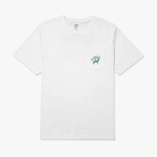 Aftco Co Pilot SS Shirt White Aftco