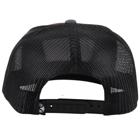 Hooey "DAVIS" MAROON/BLACK HAT