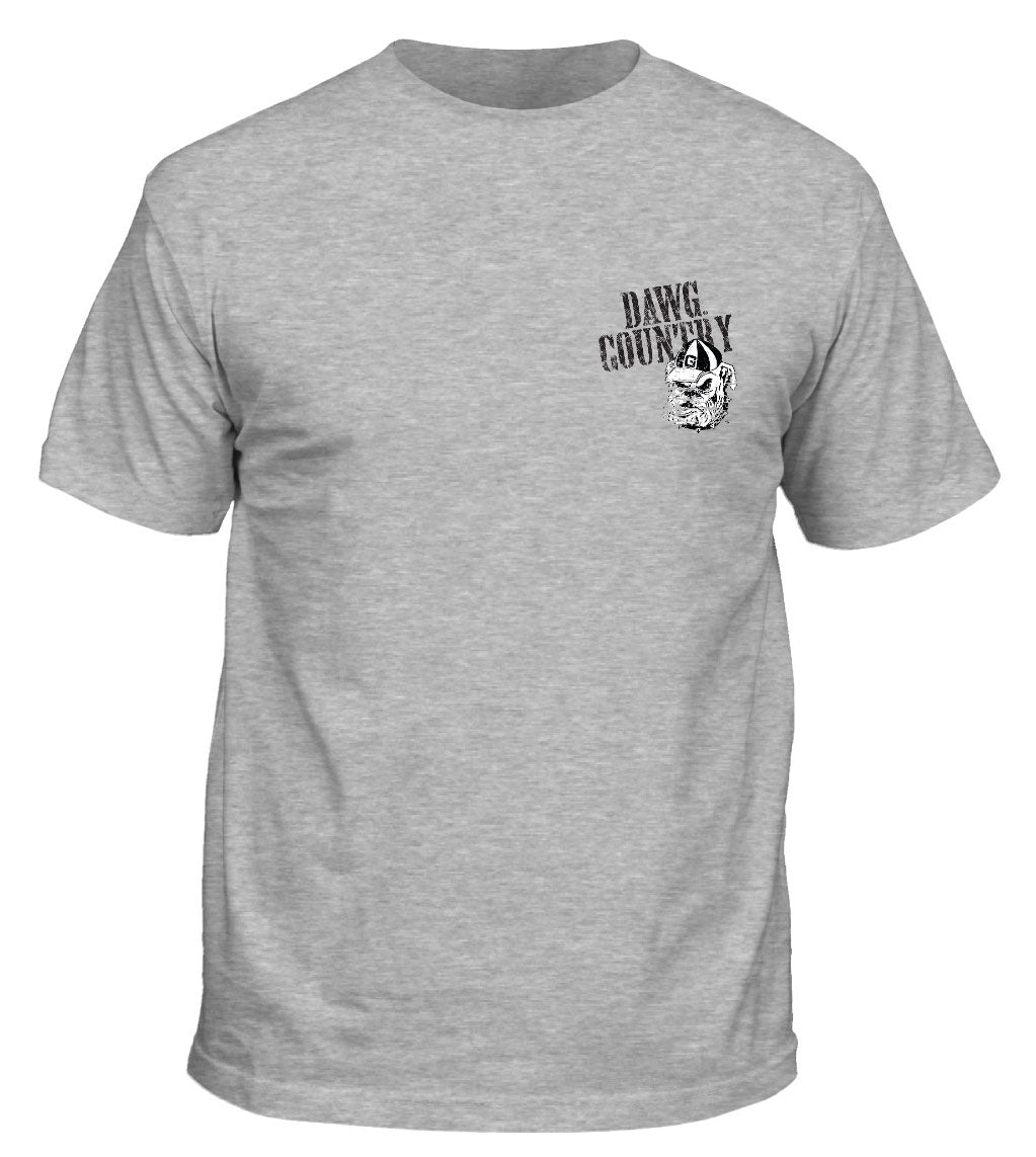 New World Graphics Georgia Bulldogs Dawg Country Shirt Grey New World Graphics