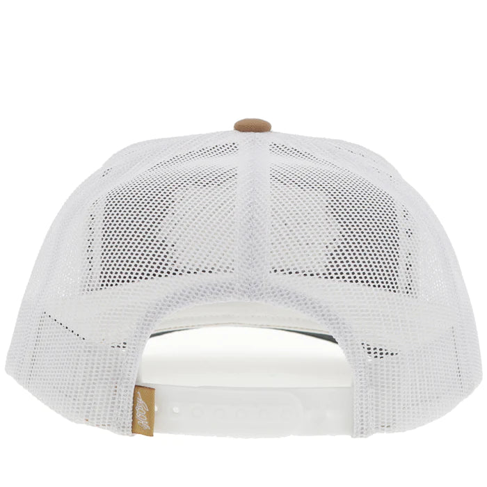 Hooey "DIAMOND" HAT TAN/WHITE W/TEAL/WHITE & BLACK PATCH Hooey
