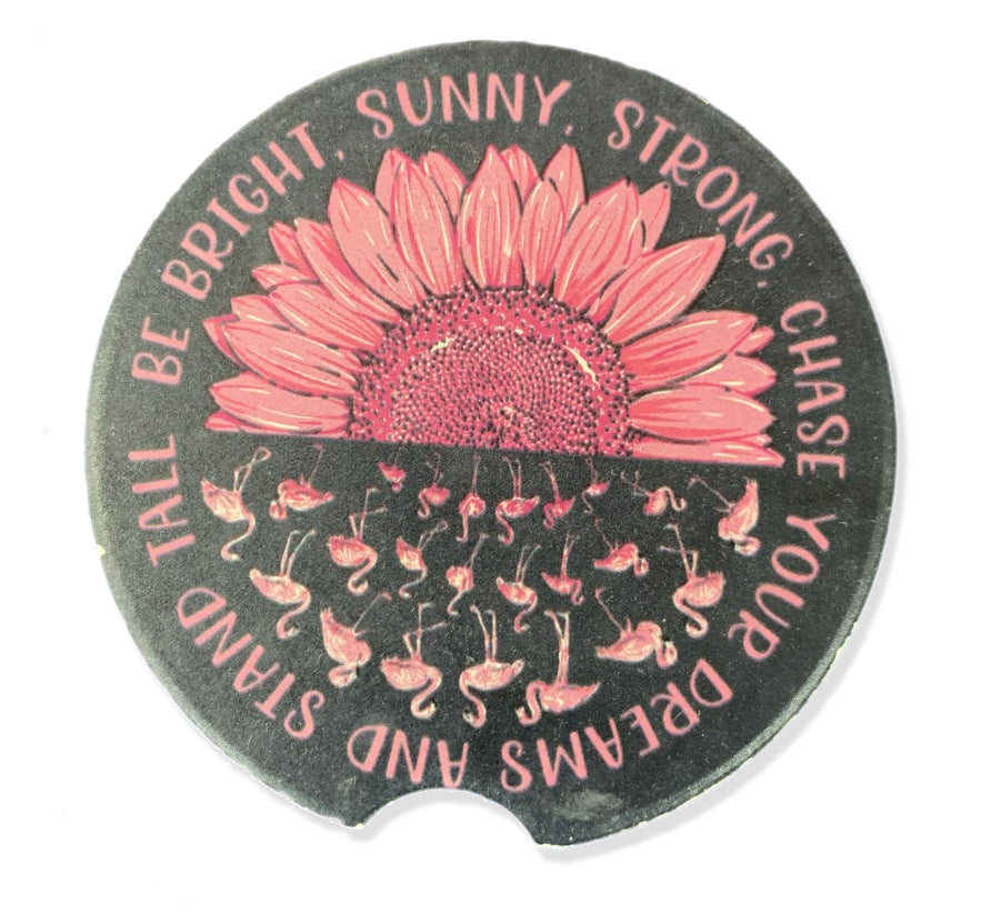 Simply Southern Flamingo Dreams Car Coaster Simply Southern