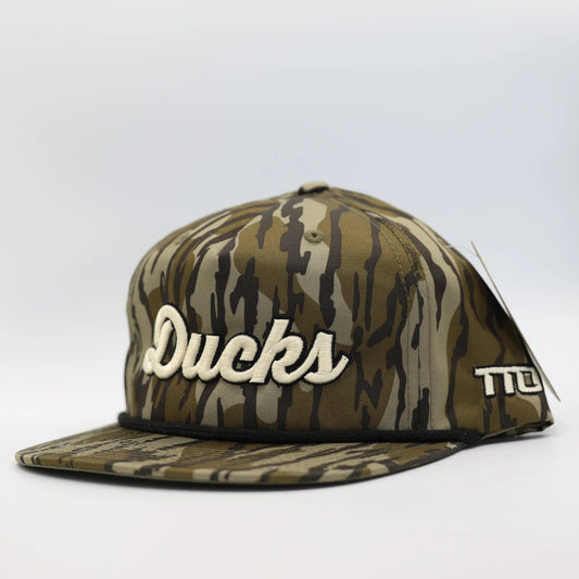 Top Tier Outdoors Ducks Rope SnapBack Mossy Oak Top Tier Outdoors