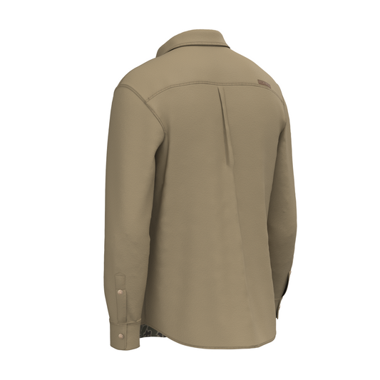 Local Boy Sportsman's Shacket II Beige etcoutfitters