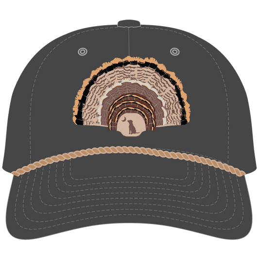 Local Boy Turkey Mount HC Rope Hat Local Boy Outfitters