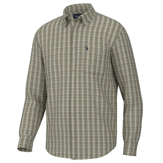 Local Boy Faulk Dress Shirt Olive/Forest/Brown Local Boy Outfitters