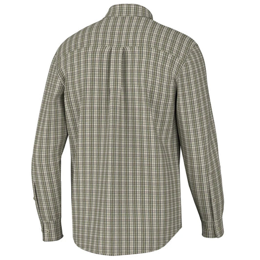 Local Boy Faulk Dress Shirt Olive/Forest/Brown