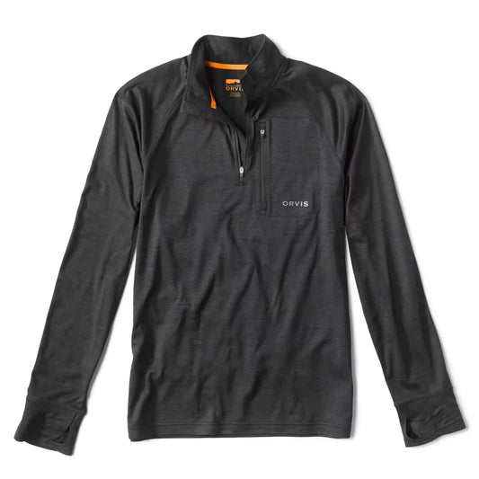 Orvis First Frost 1/4 Zip Black