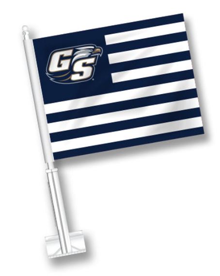 Jaymac Georgia Southern Car Flag American Flag Jaymac