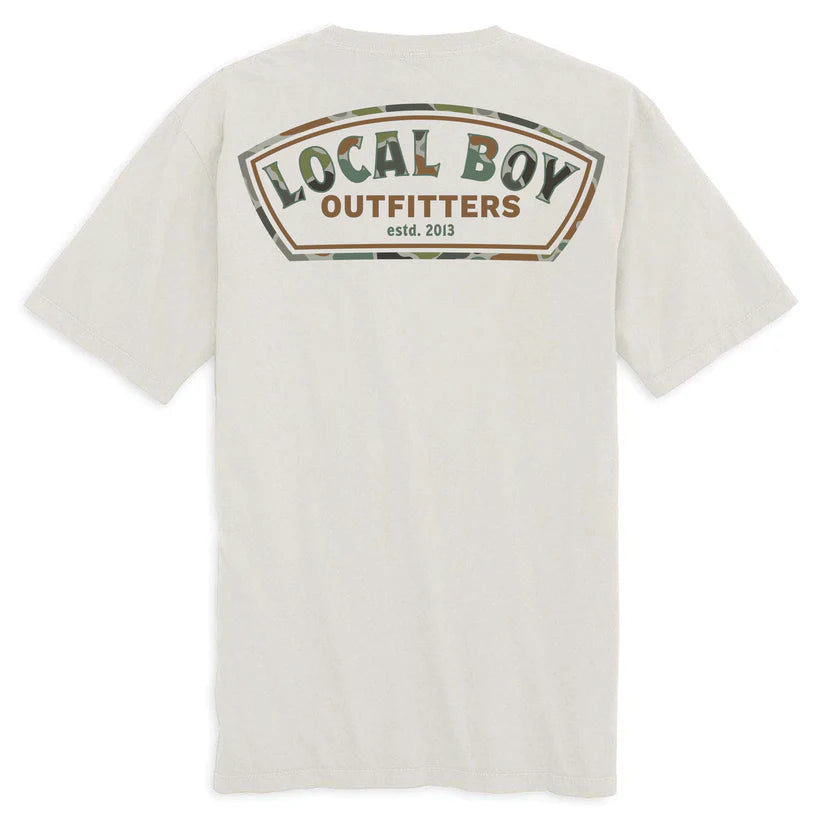 Local Boy Outfitters Forest Camo Label SS Tee Local Boy Outfitters