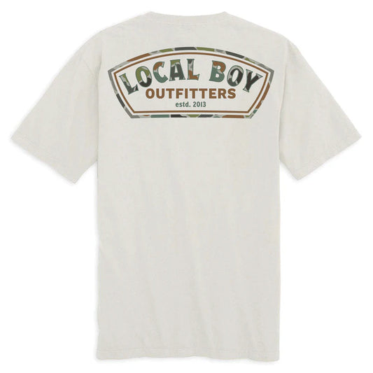 Local Boy Outfitters Forest Camo Label SS Tee Local Boy Outfitters