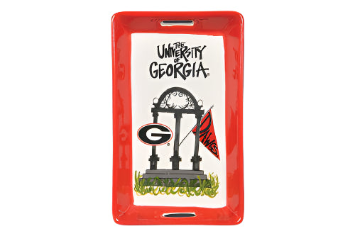 Magnolia Lane Georgia Bulldogs Melamine Mini tray