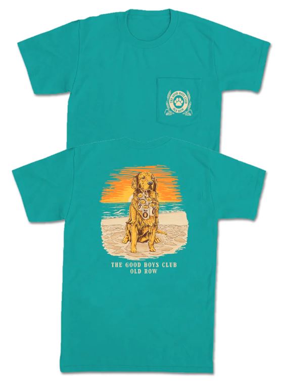 Old Row GBC Beach Dog Pocket Tee Old Row
