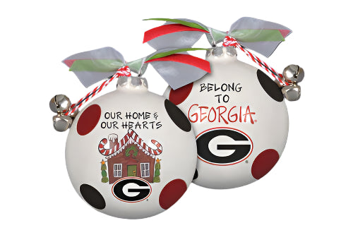 Magnolia Lane Georgia Bulldogs House Orn