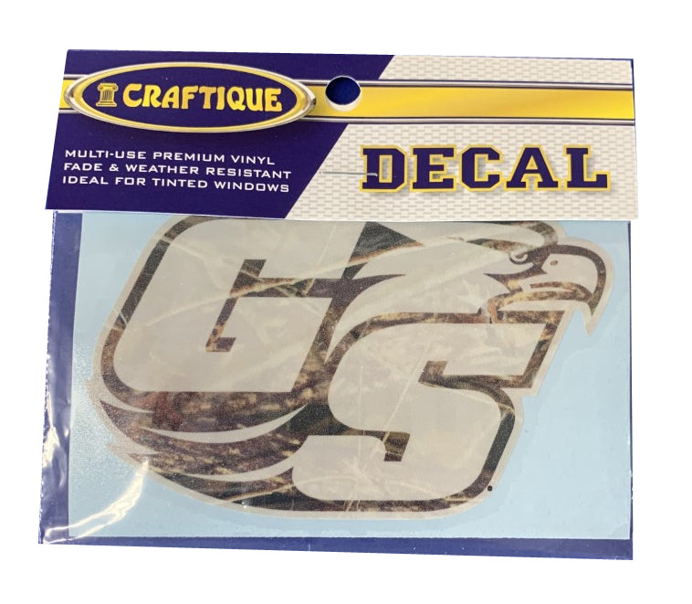 Craftique Georgia Southern Camo Small Decal