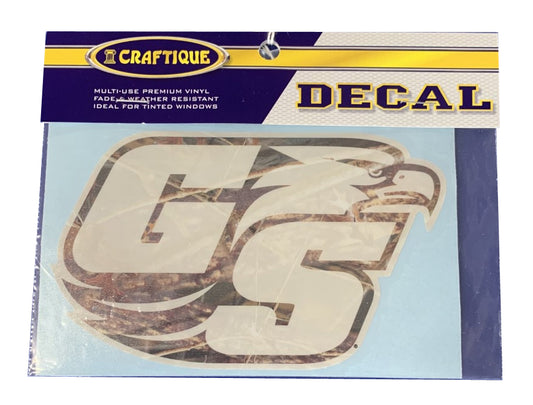 Craftique Georgia Southern Camo Medium Decal