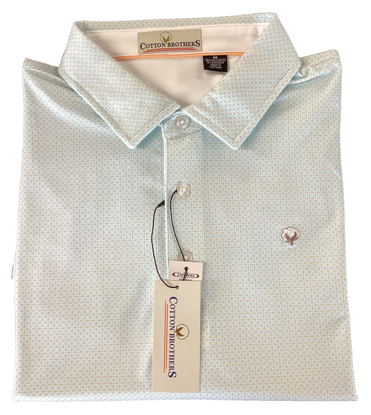 Cotton Brothers Polo White, Sun, Powder Cotton Brothers