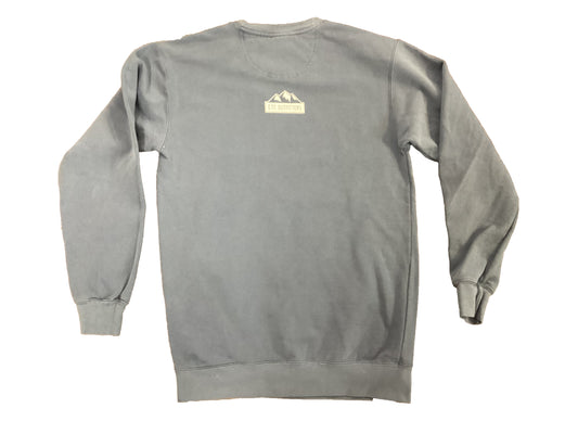 ETC Outfitters Women's Comfort Color Sweatshirt Blue Jean