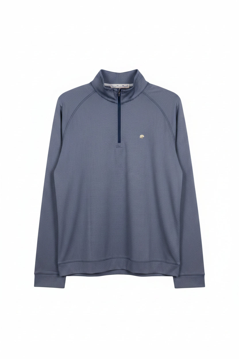 Cotton Brothers Navy Quarter Zip Cotton Brothers