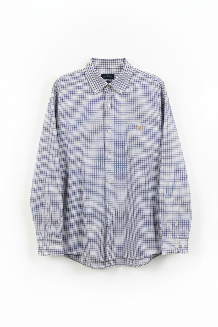 Cotton Brothers Button Up Plum/Olive/White Cotton Brothers