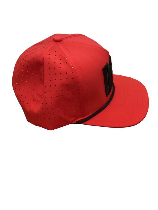 Happy Threads DGD Hat Red Happy Threads