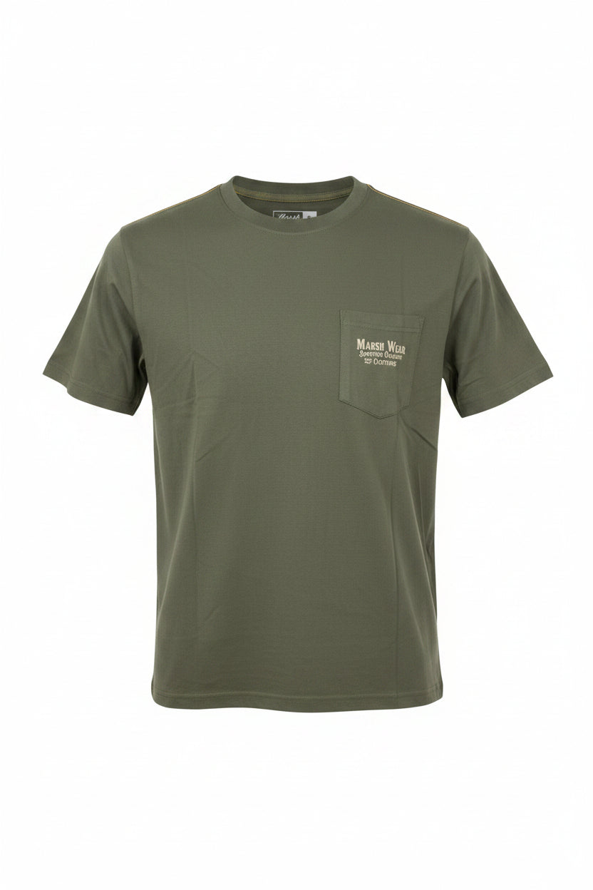 Marsh Wear Sportsman Short Sleeve Shirt Bronze Green Marsh Wear