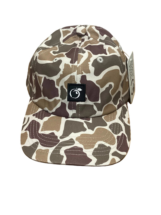 Peach State Pride Georgia PSP Patch Cotton Adjustable Hat Camo Peach State Pride