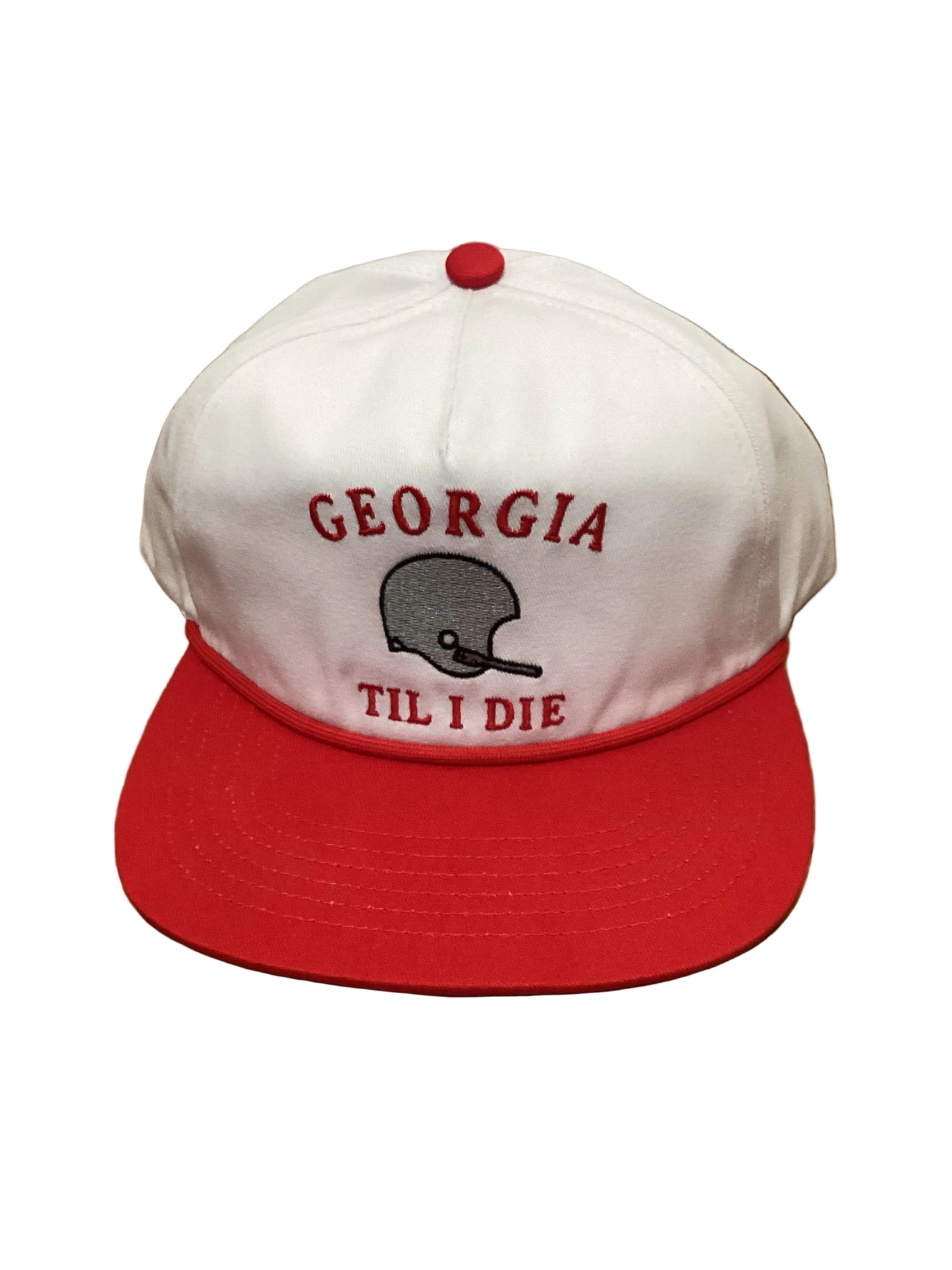 Peach State Pride Georgia Till I Die 84 Cotton Hat etcoutfitters