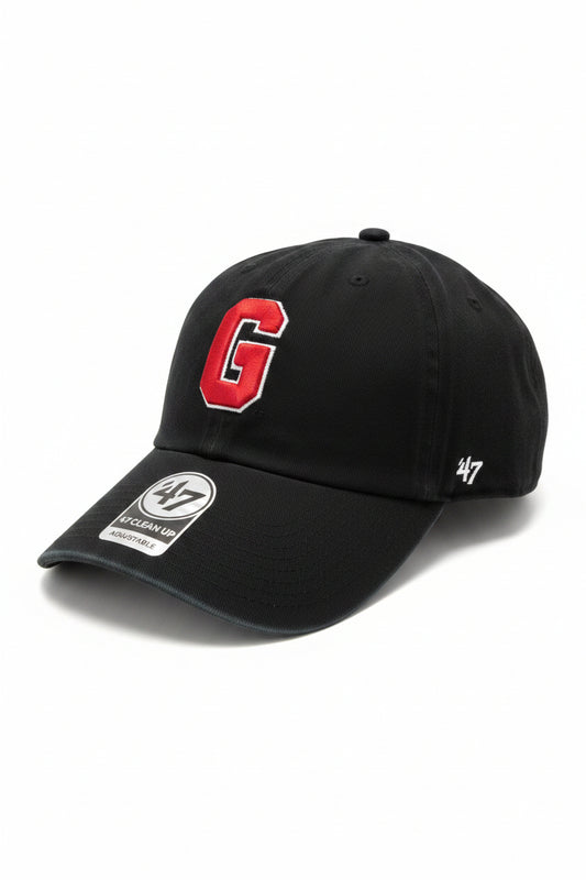 47 Brand GEORGIA BULLDOGS Black Block G Hat 47 Brand