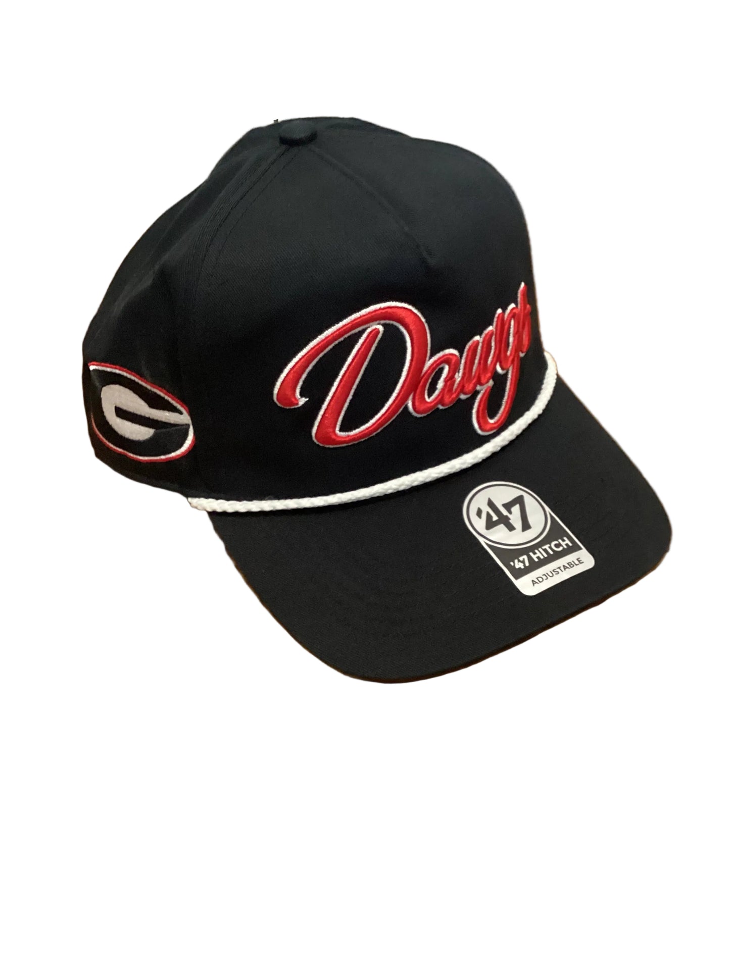 47 Brand GEORGIA BULLDOGS OSF Black Hitch Hat 47 Brand