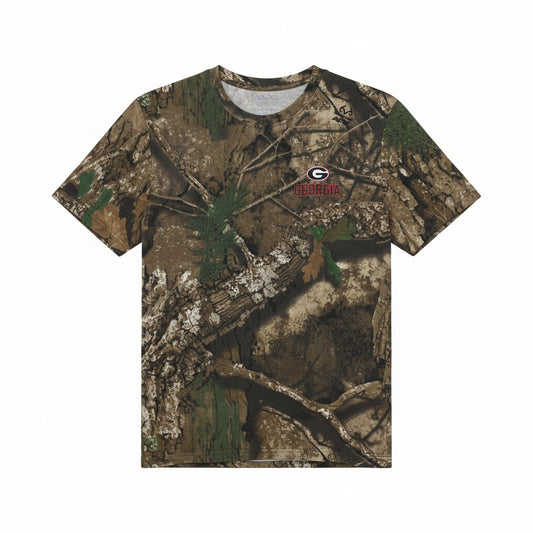 Georgia Bulldogs Camo G Script Shirt New World Graphics