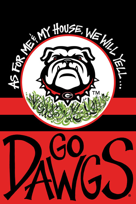Magnolia Lane UGA As for me Flag Magnolia Lane