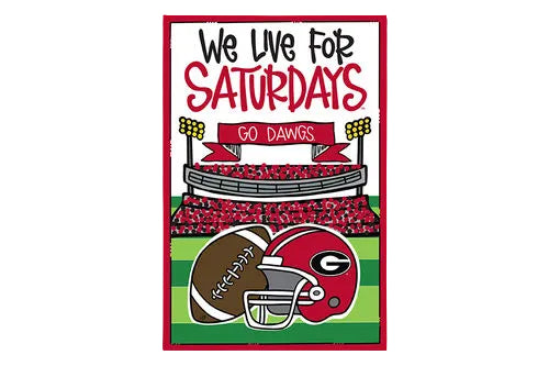 Magnolia Lane Georgia Bulldogs Saturday Garden Flag Magnolia Lane