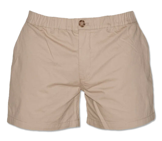 Meripex 5.5" Khaki Cotton Shorts Meripex Apparel