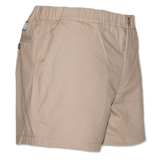 Meripex 5.5" Khaki Cotton Shorts Meripex Apparel