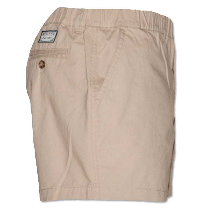 Meripex 5.5" Khaki Cotton Shorts Meripex Apparel