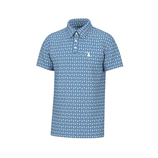 Local Boy Youth Dirty Myrtle Palmetto Fish Polo Local Boy Outfitters