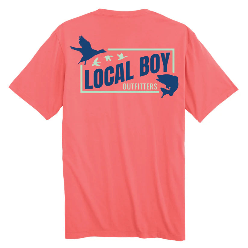 Local Boy Cast and Black 2.0 SS Tee Local Boy Outfitters