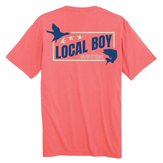 Local Boy Cast and Black 2.0 SS Tee Local Boy Outfitters