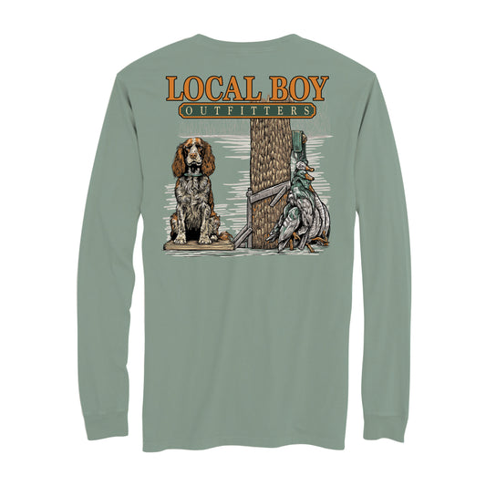 Local Boy Youth Spaniel Stand LS Tee Local Boy Outfitters
