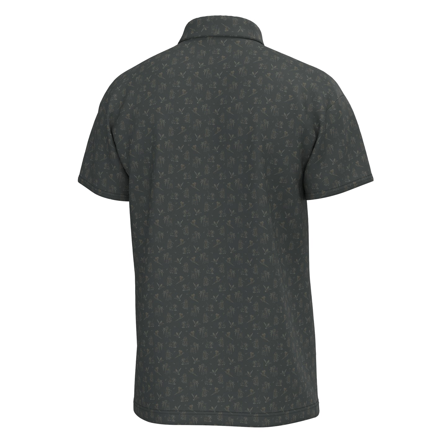 Local Boy Dirty Myrtle Polo Brown Ultimate Retrieve Local Boy Outfitters
