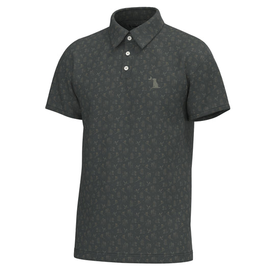 Local Boy Dirty Myrtle Polo Brown Ultimate Retrieve Local Boy Outfitters