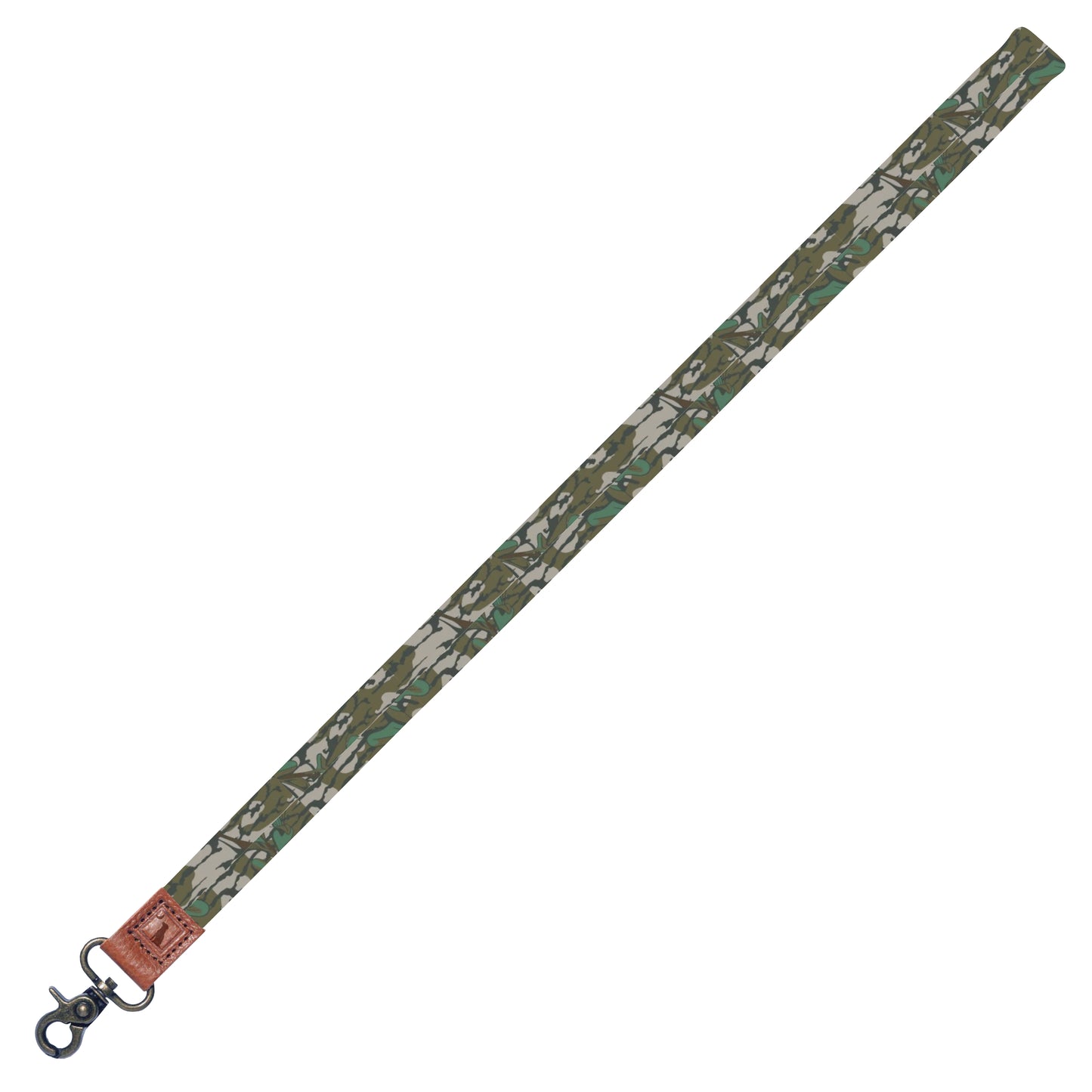 Local Boy Long Lanyard Green Leaf Mossy Oak Camo Local Boy Outfitters