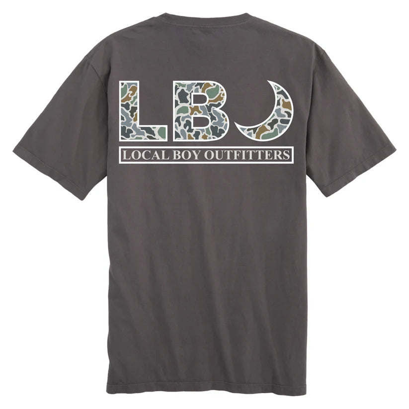 Local Boy LBO Bluff SS Tee Thunderhead Gray