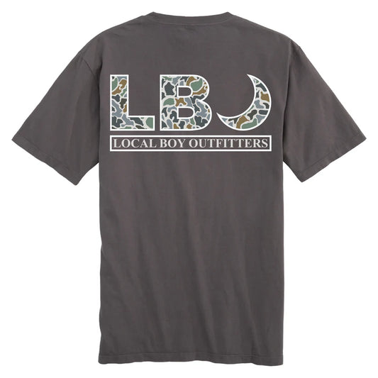 Local Boy LBO Bluff SS Tee Thunderhead Gray